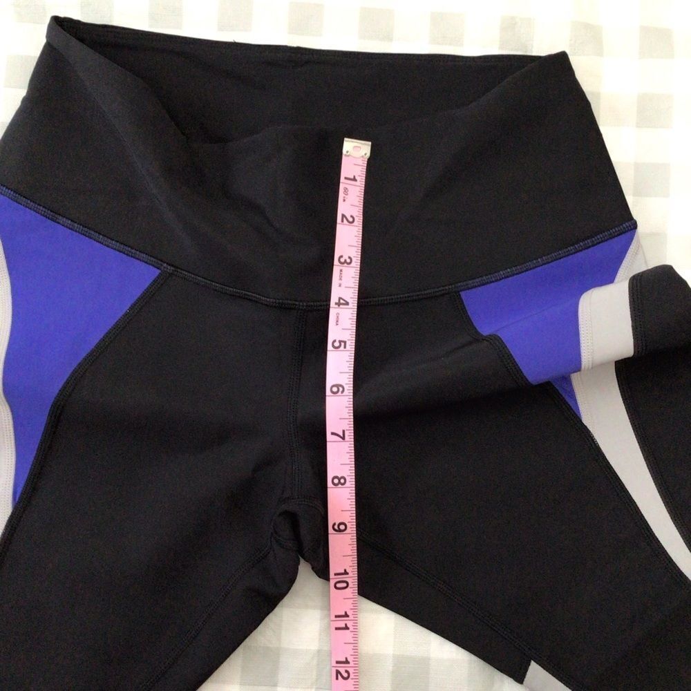 Pedal pusher retro sport pants leggings Karma yoga crop leggings capris black - Picture 7 of 15